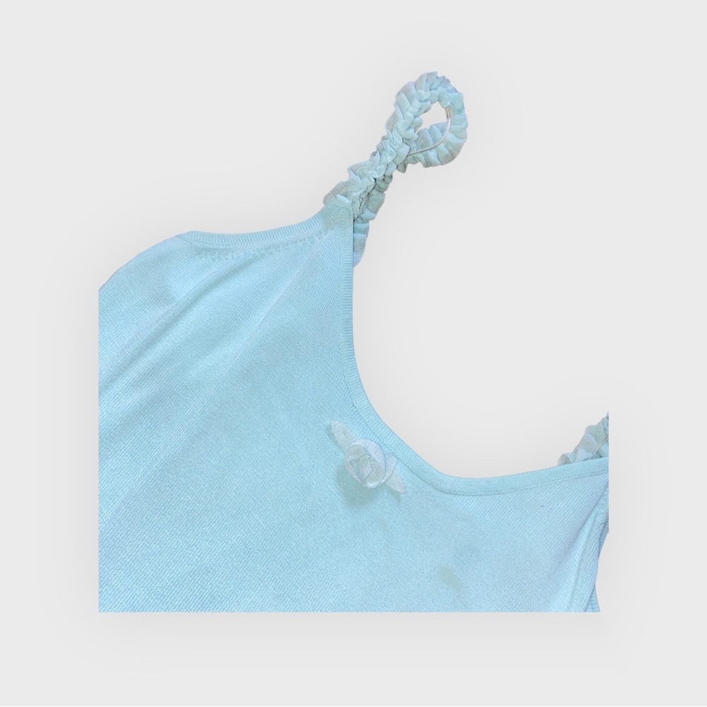 blue cami top - y2k
